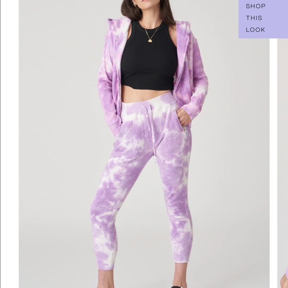 Sincerely Jules by bandier juniper hoodie and jogger set size small